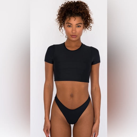 Skims Swim T-shirt - onyx black - Picture 1 of 4